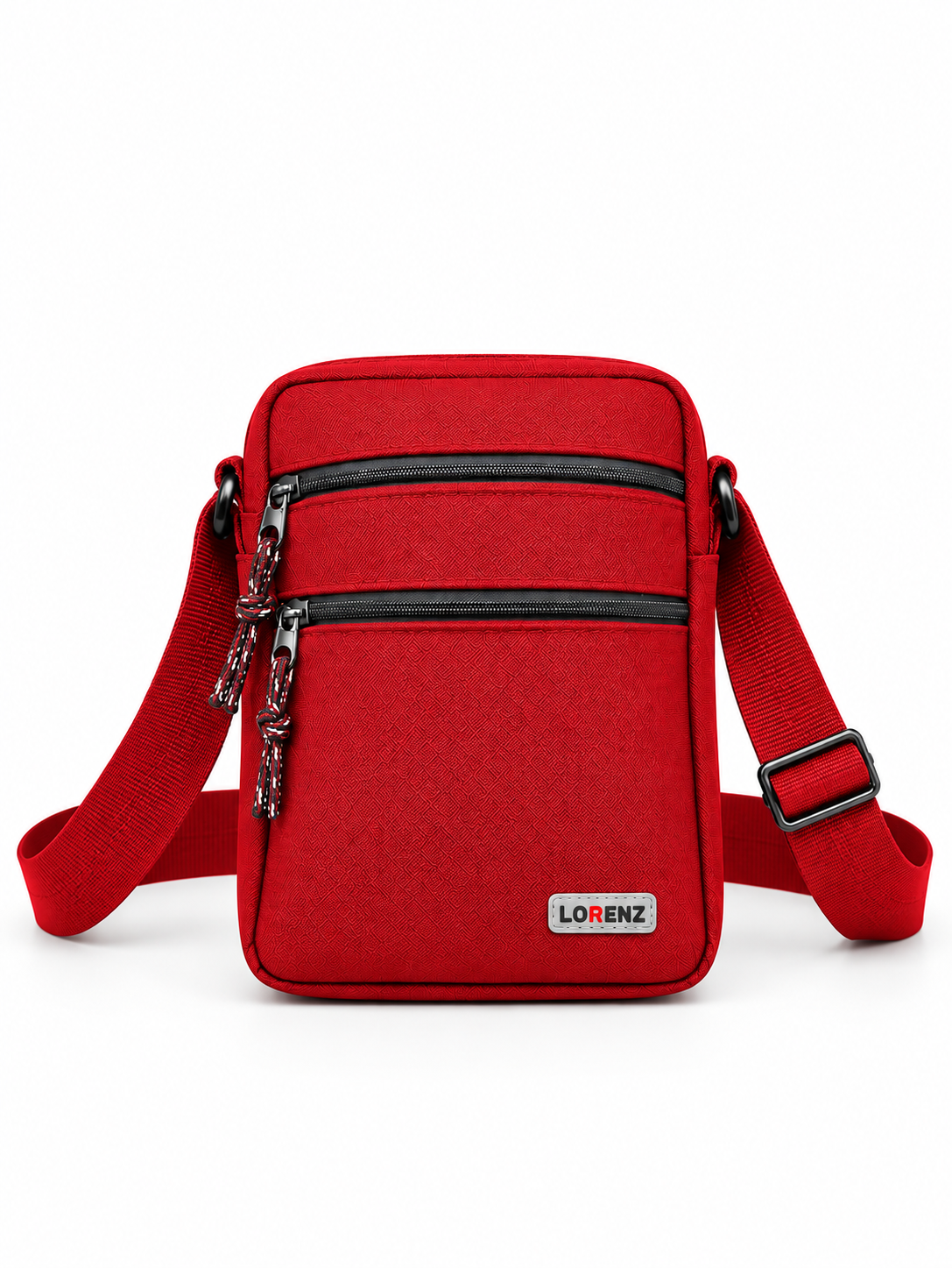 (image for) 2585 Red Lorenz Shoulder Bag (New)